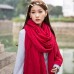 Scarf ladies spring and autumn summer big square scarf thin long section air conditioning shawl dual-use