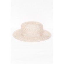 Auburn Beige Travel Fedora