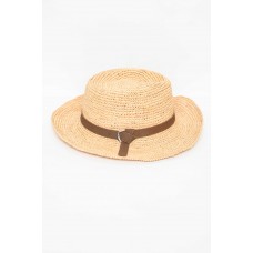 Valentine Natural Buckle Fedora